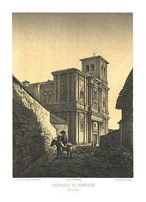 Archivo:Iglesia de Santiago (Medina de Rioseco) (1861) - Parcerisa, F. J.