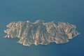 Ile de Montecristo, Italie, vue aérienne