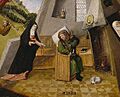 Jheronimus Bosch Table of the Mortal Sins (Accidia)