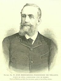 Archivo:José Bernardino Fernández de Velasco, duque de Frías (1836-1888)