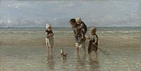 Jozef Israëls - Kinderen der zee 1872
