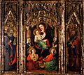 Juan de sevilla-triptico de la virgen con el niño