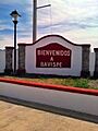 Letrero de bienvenida a bavispe