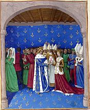 Archivo:Mariage de Charles IV le Bel et de Marie de Luxembourg