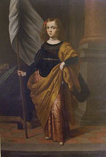 Mariana de Austria niña como Santa Úrsula.jpg