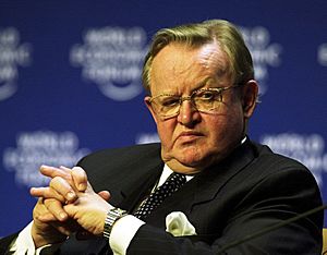 Archivo:Martti Ahtisaari at the World Economic Forum