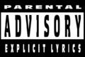 Parental Advisory Explicit Lyrics (1990 - 2001)