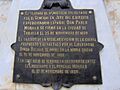 Placa de plaza armisticio 2005