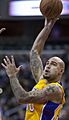 Robert Sacre vs Washington (cropped)