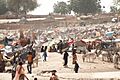 Screengrab of refugee camp from Number of Refugees Who Fled Sudan for Chad Double in Week