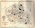 Senlis (Oise), plan de la ville en 1772