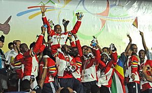 Archivo:Seychelles national football team - 2011 Indian Ocean Island Games