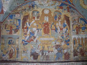Archivo:St John the Baptist church frescoes