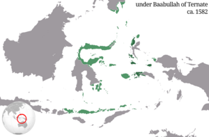 Archivo:Sultanate of Ternate under Baabullah, ca. 1582
