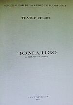 Archivo:Teatro Colón - 1972 - Programa de Bomarzo
