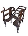 A foldable and adjustable birthing chair Wellcome L0035774