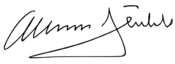 Alexander Stubb's signature.svg