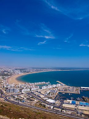 Archivo:Areal view of Agadir
