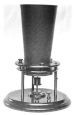 Archivo:Bell liquid telephone transmitter 1876