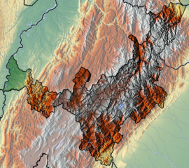 Altiplano cundiboyacense ubicada en Boyacá