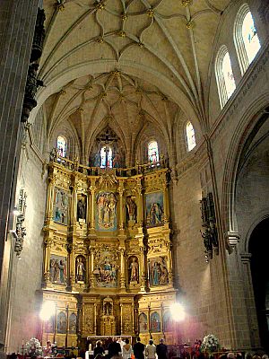 Archivo:Calahorra - Catedral, retablo mayor 1