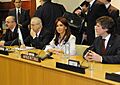 Cristina en la UNO