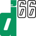 D66 logo (1966–1985)