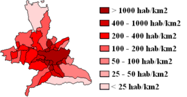 Archivo:Densidad de población en el Área Metropolitana de Granada