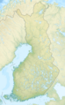 Finland rel location map