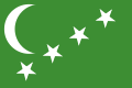 Flag of the Comoros (1963 to 1975)