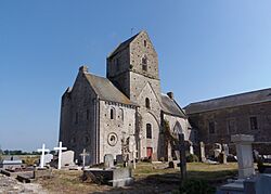 FranceNormandieDeuxJumeauxEgliseAbbatiale.jpg