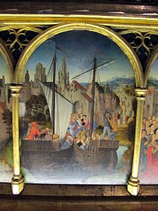 Archivo:Hans memling, cassa di sant'orsola, 1489, 15