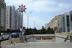 Archivo:Hazi Aslanov station