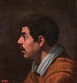 Hombre de perfil, by Diego Velázquez