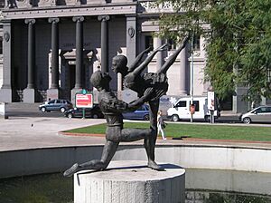 Archivo:Homenaje al Ballet Nacional - Plaza Lavalle