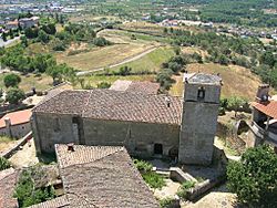 Archivo:Iglesia de Santa María de Gracia de Monterrei xeral