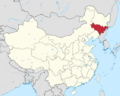 Jilin in China (+all claims hatched)