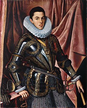 Archivo:Juan Pantoja de la Cruz - Portrait of Prince Philip Emmanuel of Savoy - Google Art Project