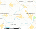 Map commune FR insee code 11360