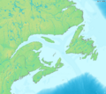 Map of Gulf of Saint Lawrence-No names