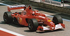 Archivo:Michael Schumacher, Ferrari F2001 (8968595731) (cropped)