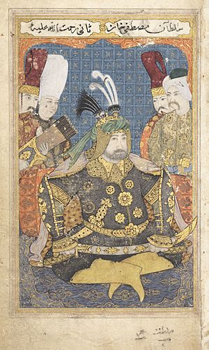 Archivo:Mustafa II dressed in full armour