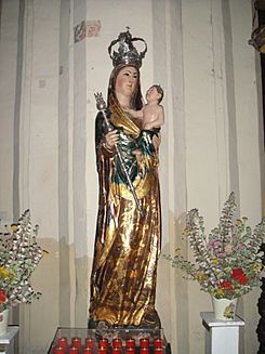 Archivo:Ntra. Sra. del Castillo en la iglesia de Nuestra Señora del Castillo
