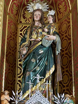 Archivo:Nuestra Señora del Rosario, Miguel de Adán
