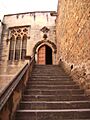 Real Monasterio de Santa Maria de Poblet - Escalera de Entrada al Museo