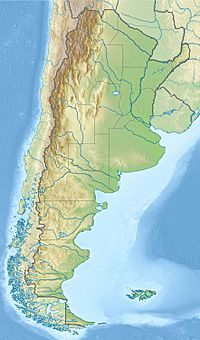 Monumento natural Puente del Inca ubicada en Argentina