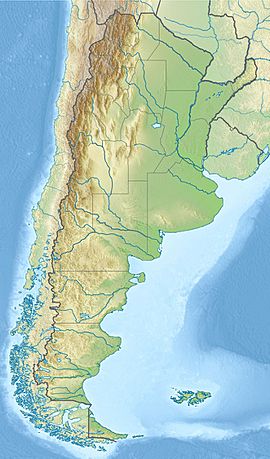 Sierra de Marquesado ubicada en Argentina