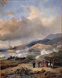 Archivo:Remond - Le général de division Suchet, commandant le 3ème corps de l'armée d'Espagne, reçoit la capitulation de la ville de Tortosa, 2 janvier 1811