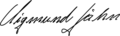 Sigmund Jähn Signature