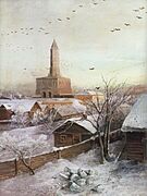 Sukharev Tower in Moscow (Savrasov, 1872)